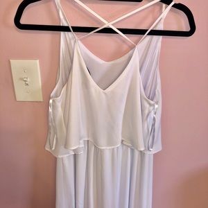 Long white maxi dress